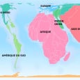 Cartographie des pays dont la taille correspond au nombre de bébés morts au cours de leur première année 