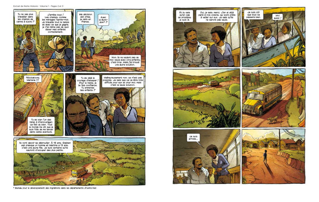 Fondation Lilian Thuram  Notre histoire : la première bande dessinée de  Lilian Thuram