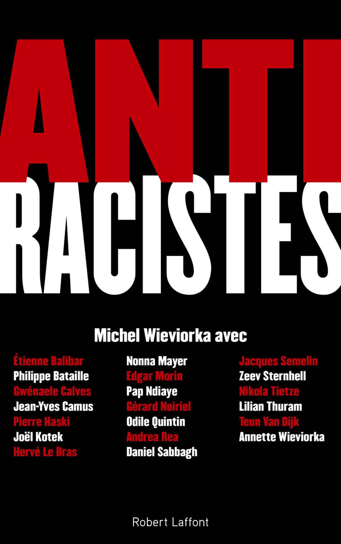 Couverture du livre Antiracistes