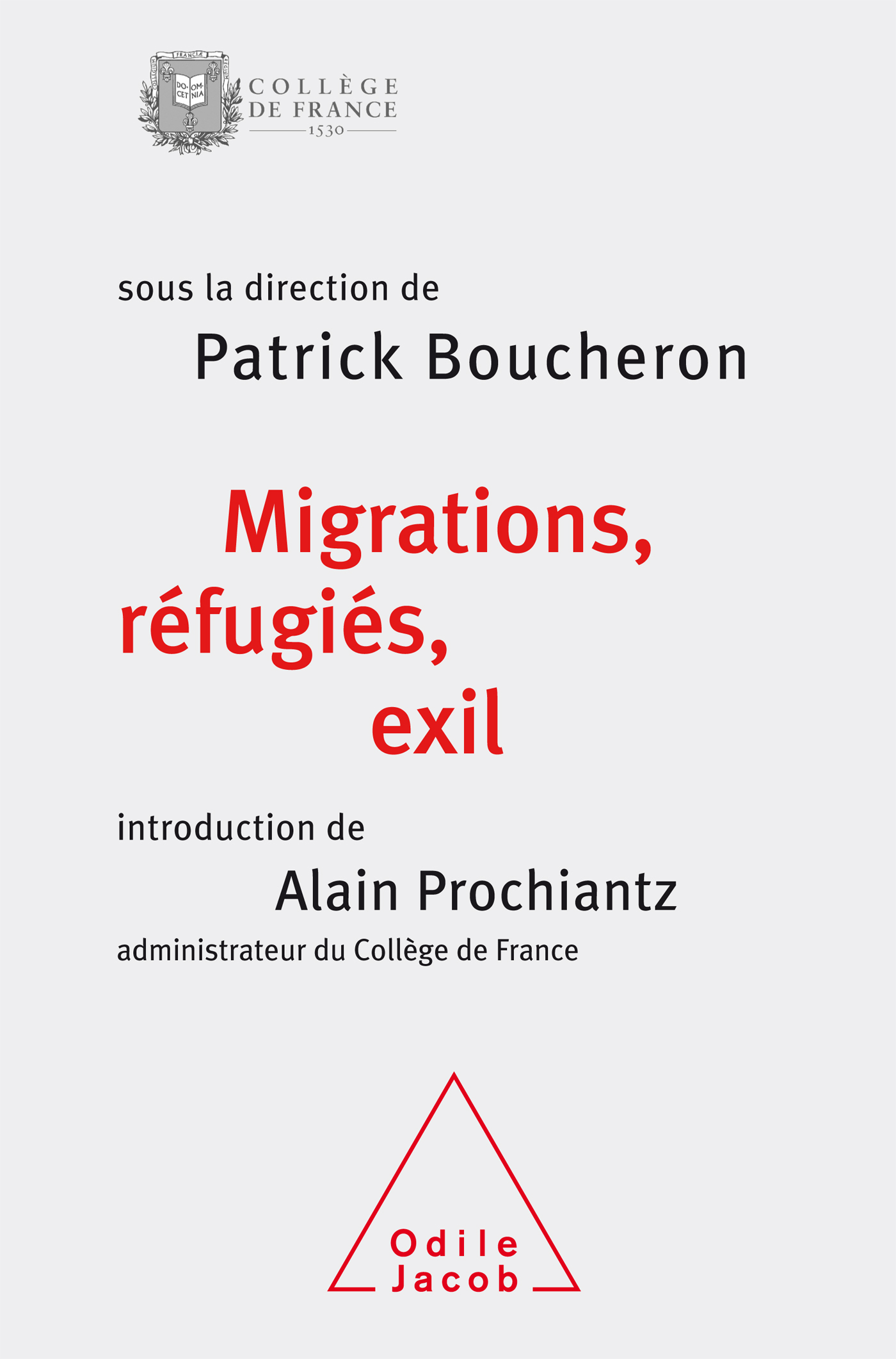 Couverture de Migrations, réfugiés et exil de Patrick Boucheron